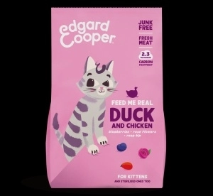 Edgard&Cooper kat kitten brok eend&kip 2kg Edgard&Cooper kat kitten brok eend&kip 2kg