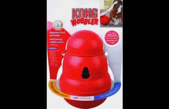 Kong® Speelgoed Wobbler Rood