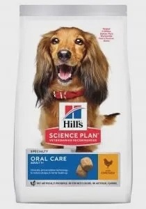 Hill's Science Plan dog ad oral care chicken 12kg Hill's Science Plan dog ad oral care chicken 12kg