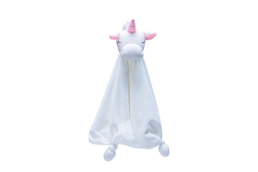 BZ PUPPY KNUFFELDOEK UNICORN WIT 50 BZ PUPPY KNUFFELDOEK UNICORN WIT 50