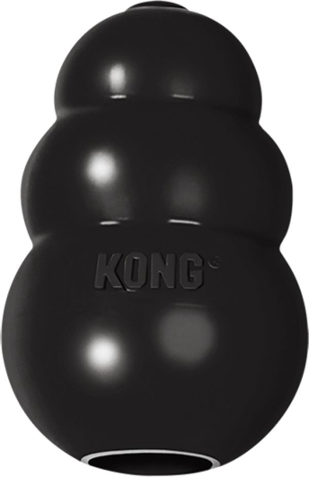 Kong hond Extreme rubber small, zwart