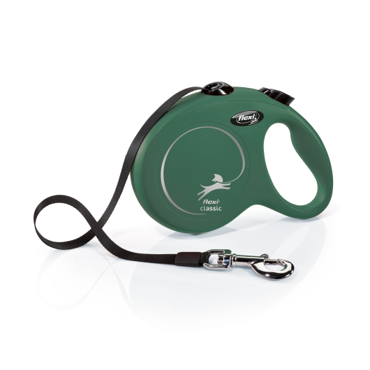 Flexi Classic Tape S Olijfgroen 5m