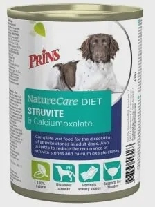 Prins NatureCare dog dieet struvite&calciumoxalate 400gr Prins NatureCare dog dieet struvite&calciumoxalate 400gr
