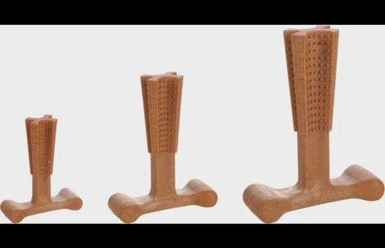 Speelgoed Nyl'o Bamboo T-Bone met rundsmaak Small