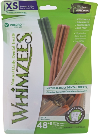 WHIMZEES STIX 48+8 ST XS/Whimzees stix assorti X-small, 56 stuks in valuebag
