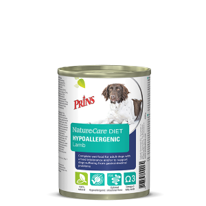 Prins NatureCare dog dieet hypoallergenic lamb 375gr Prins NatureCare dog dieet hypoallergenic lamb 375gr