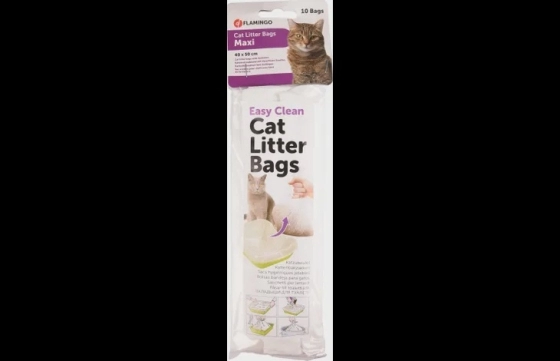Kattenbakzakken Maxi Wit 10st