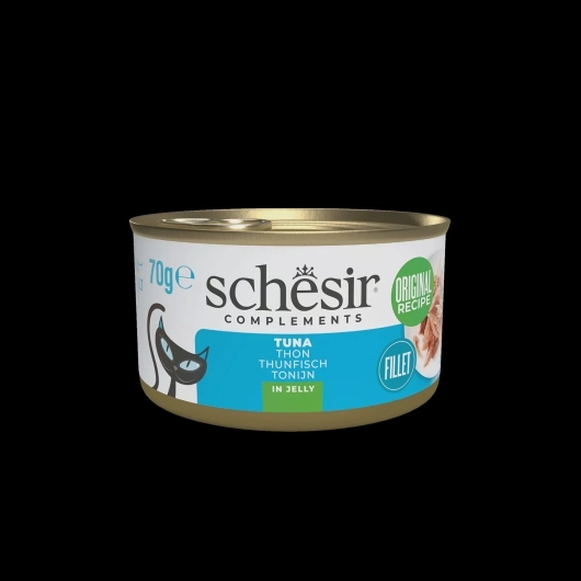 Schesir Cat 70gr - TONIJN (gelatine)