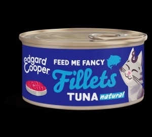 Edgard&Cooper kat fillets tonijn 70gr Edgard&Cooper kat fillets tonijn 70gr