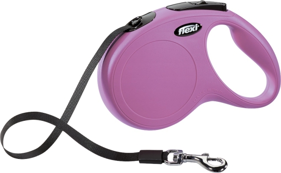Flexi Rollijn Tape M Roze 5m