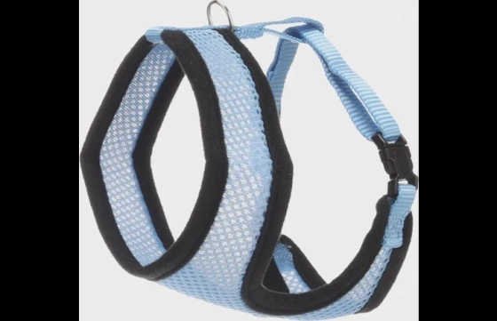 Harnas met looplijn Harms Blauw 32x36/48x110cm