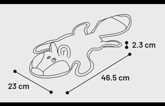 Speelgoed Strong Vos Lichtbruin