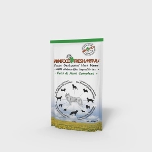 Farm Food Fresh Menu pens&hart compleet 125gr Farm Food Fresh Menu pens&hart compleet 125gr