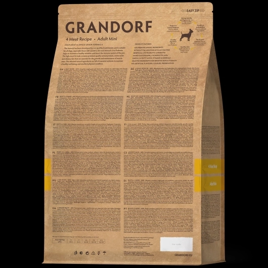 GD-Dog - 4 Meat - Adult Mini Breeds - 8 Kg