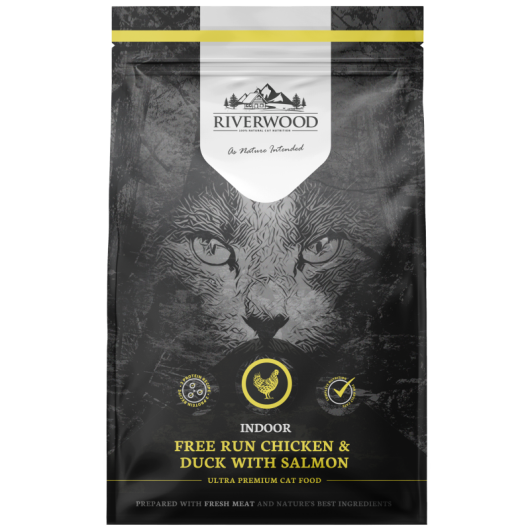 Riverwood Indoor Kip & Eend met Zalm. 2kg