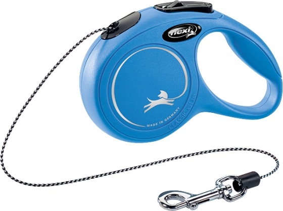 flexi rollijn CLASSIC cord XS blauw, 3 meter