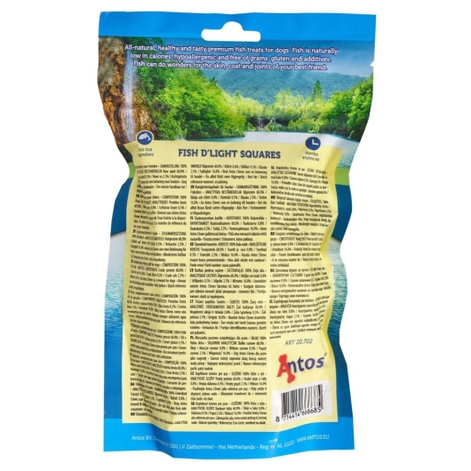 Fish D'light Squares 100 gr