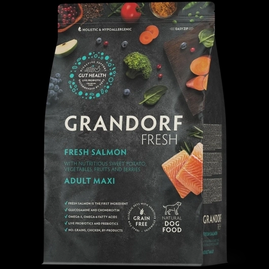 GF-Dog - Fresh Salmon - Adult Maxi Breeds - 10kg
