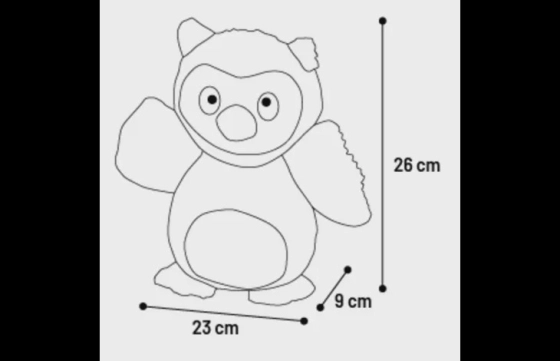 Speelgoed Lacy Uil Paars