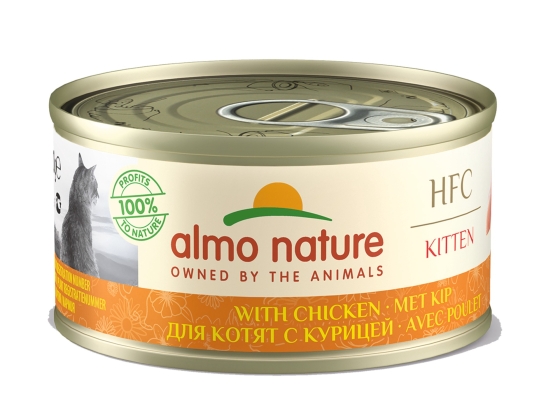 HFC Cats 70g Natural Kitten - met kip HFC Cats 70g Natural Kitten - met kip
