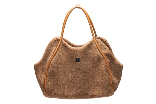 DBL DRAAGTAS TEBBY COGNAC 43X18X35 DBL DRAAGTAS TEBBY COGNAC 43X18X35