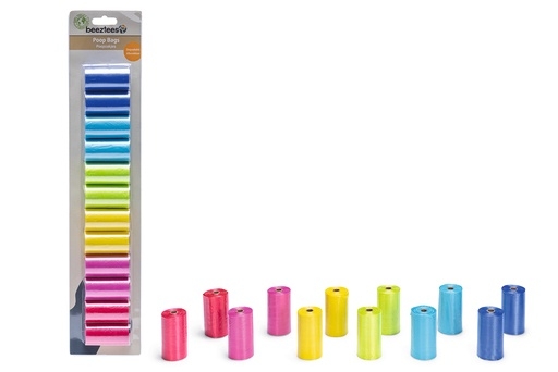 BZ NAVUL POEPZAK REGENBOOG 12X20ST BZ NAVUL POEPZAK REGENBOOG 12X20ST