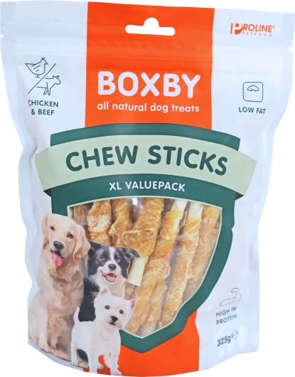 Boxby chew sticks XL valuepack, 325 gram