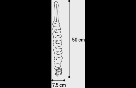 Speelgoed Wilga Staaf met touw Bruin