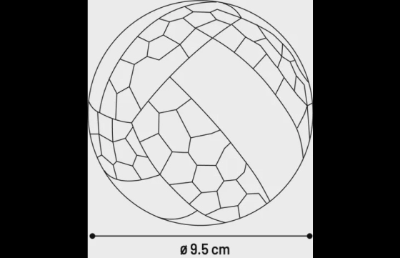 Speelgoed Roesy Bal Meerdere kleuren 9,5cm