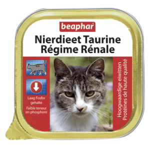 Beaphar nierdieet kat taurine 100gr Beaphar nierdieet kat taurine 100gr