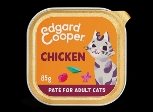 Edgard&Cooper kat adult paté kip 85gr Edgard&Cooper kat adult paté kip 85gr