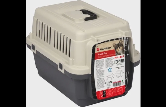 Transportkooi Nomad Grijs Xs 33X50X33Cm