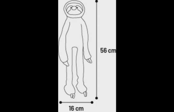 Speelgoed Lavu Luiaard Taupe Small