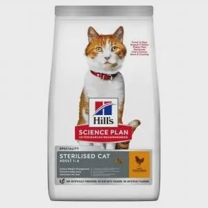 Hill's Science Plan cat ad sterilised chk 7kg Hill's Science Plan cat ad sterilised chk 7kg