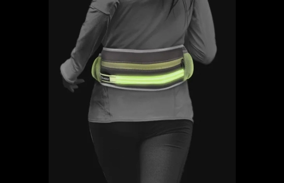 JOGGING SAFETY BELT OPLAADBARE STRIP