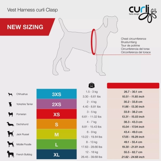 Curli Vest Harness Clasp Air-Mesh L-Tan L