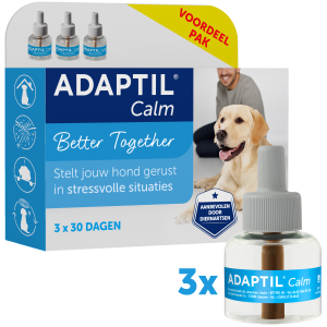Adaptil calm navulflacons 3x48ml Adaptil calm navulflacons 3x48ml