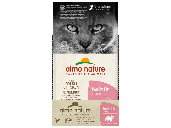 Holistic Cats 400g Kitten - met kip en rijst