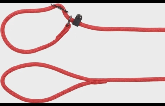 Anti-trek looplijn Aiden Rood 1,7m 8mm Anti-trek looplijn Aiden Rood 1,7m 8mm