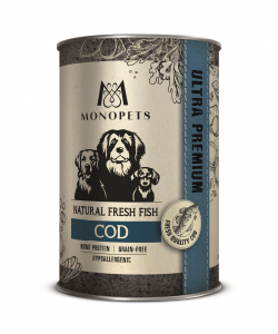 Monopets Fresh Fish can cod 400gr