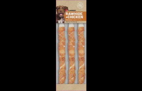 Snack R'Hide Staaf met kip 28cm 93gr / 3 st 280gr
