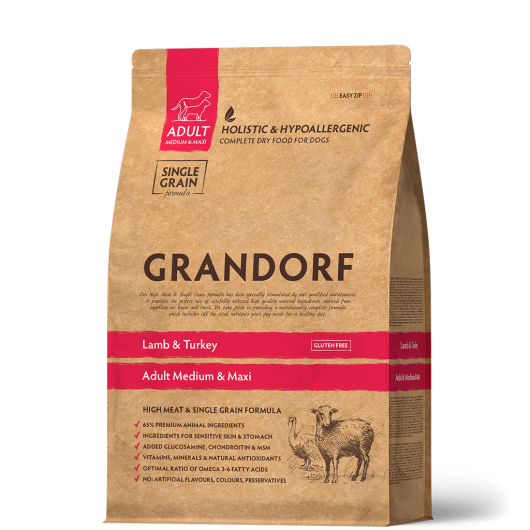 GD-Dog - Lamb & Turkey - Adult Medium & Maxi Breeds - 3 Kg
