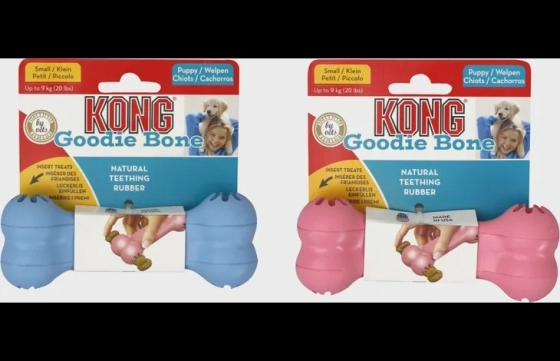 Kong® Speelgoed Goodie Bone™ Been Meerdere kleuren