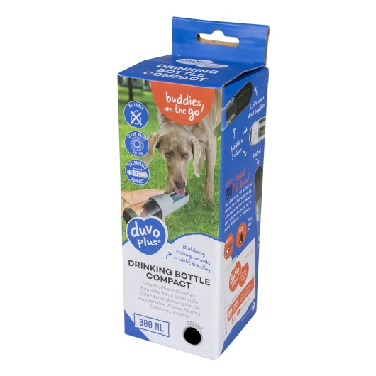 Drinkfles compact Zwart