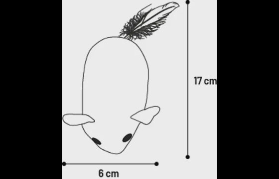 Speelgoed Cabru Muis Groen