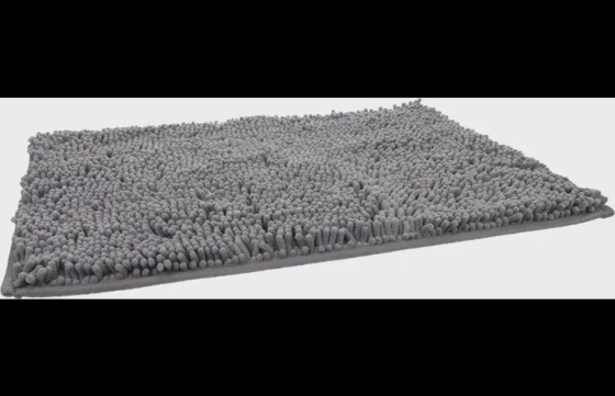 Kattenbakmat Rutt Grijs