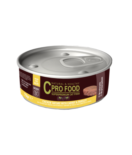 Cprofood Chicken Tartare & Carrot & Parsley 70g