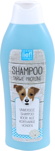 lief! vachtverzorging shampoo universeel korthaar, 750 ml. lief! vachtverzorging shampoo universeel korthaar, 750 ml.