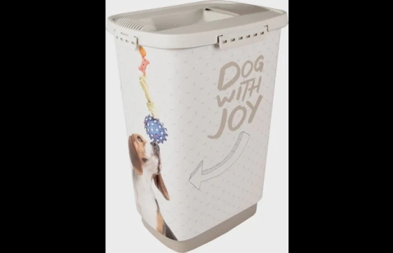 Voerton June Rechthoekig Taupe & Wit 23,3l