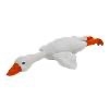Jack and Vanilla House of Colors Biggies Knuffel gans met crunchy en pieper Wit-70cm- XL
